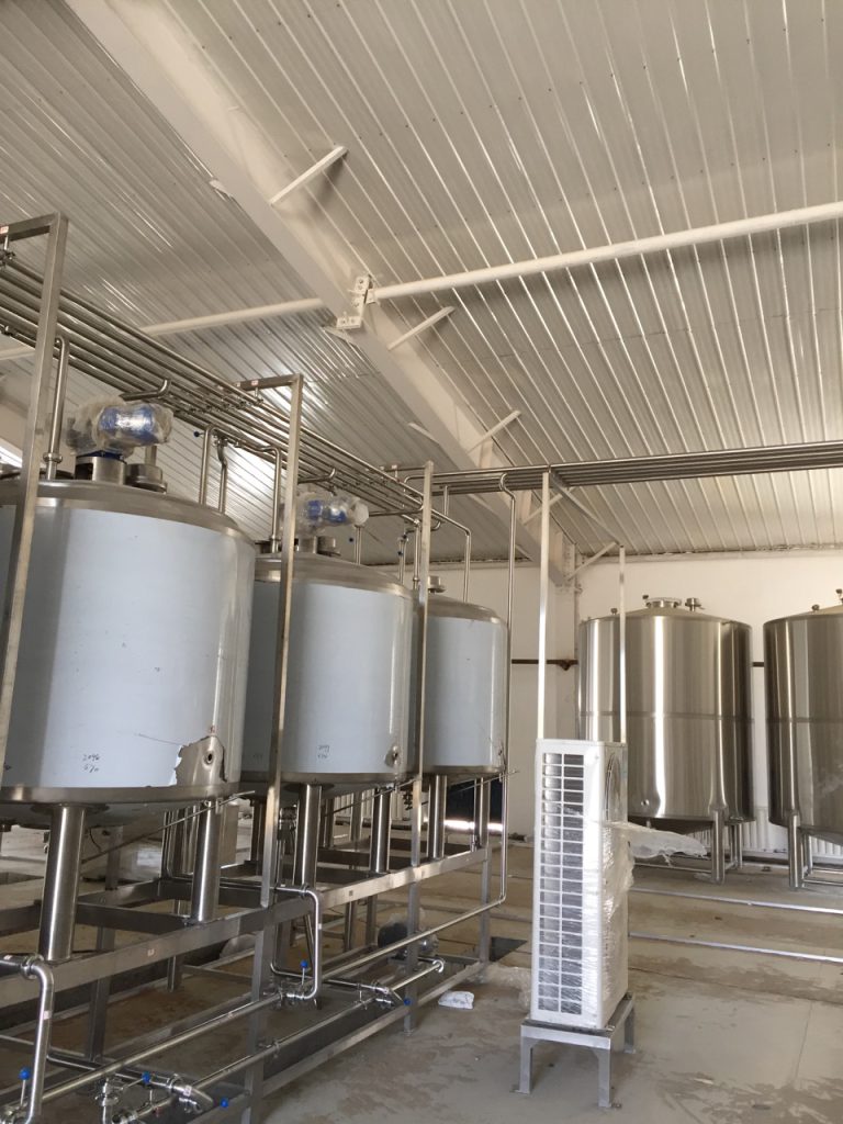 bulk milk tank