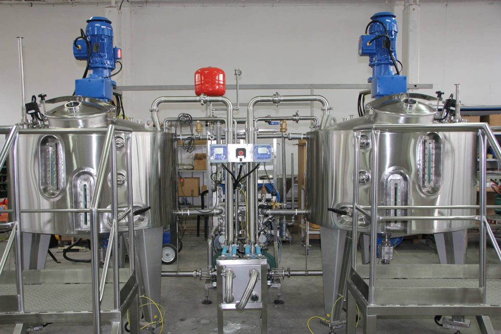 chemical mixing tank