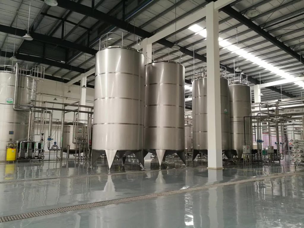 stainless steel beverage tank