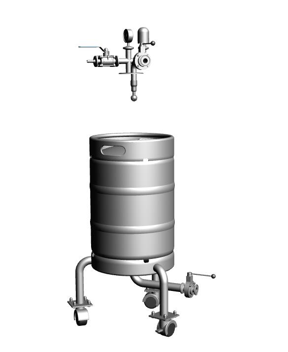 yeast brink keg