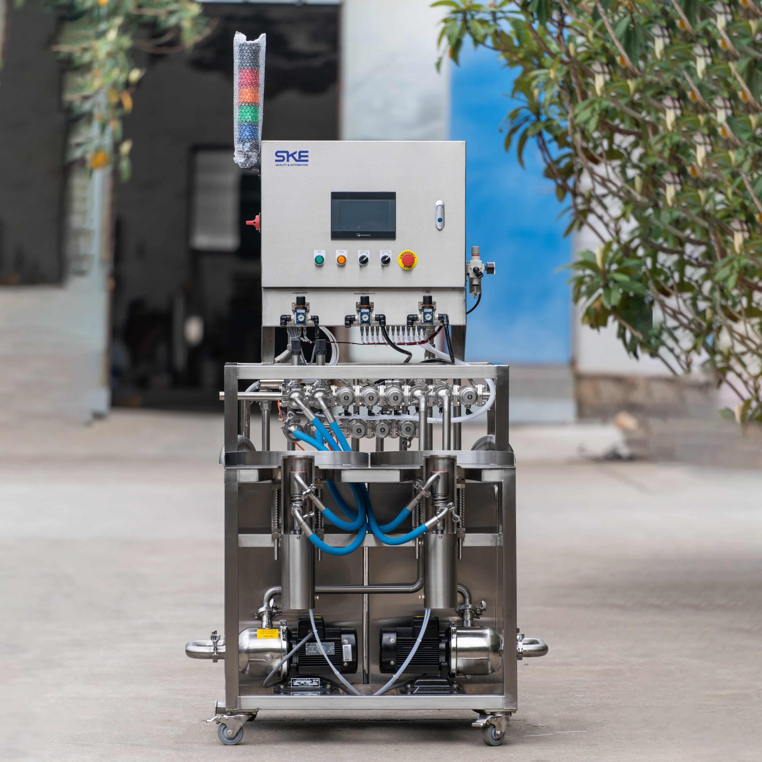 beer keg washing machine