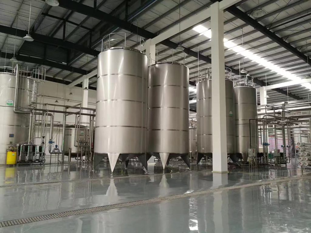 Stainless Steel Milk Cooling Tank