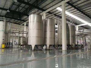 Stainless Steel Milk Cooling Tank