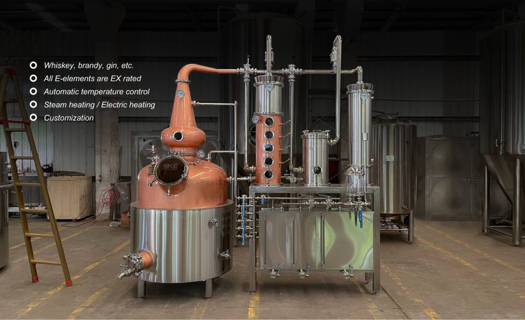 How to Choose the Best Single Pot Still for Your Distillery - SKE Equipment