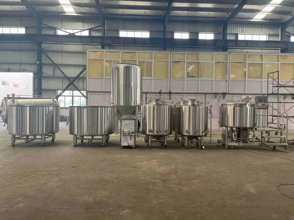 equipamento de fabricação de cerveja comercial de kombucha