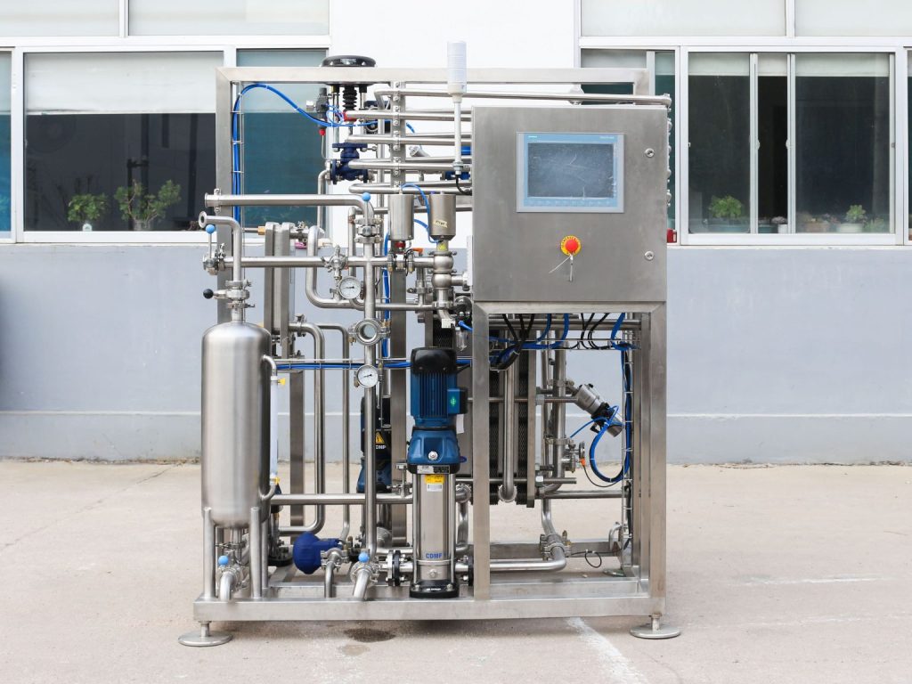 equipment used for pasteurization