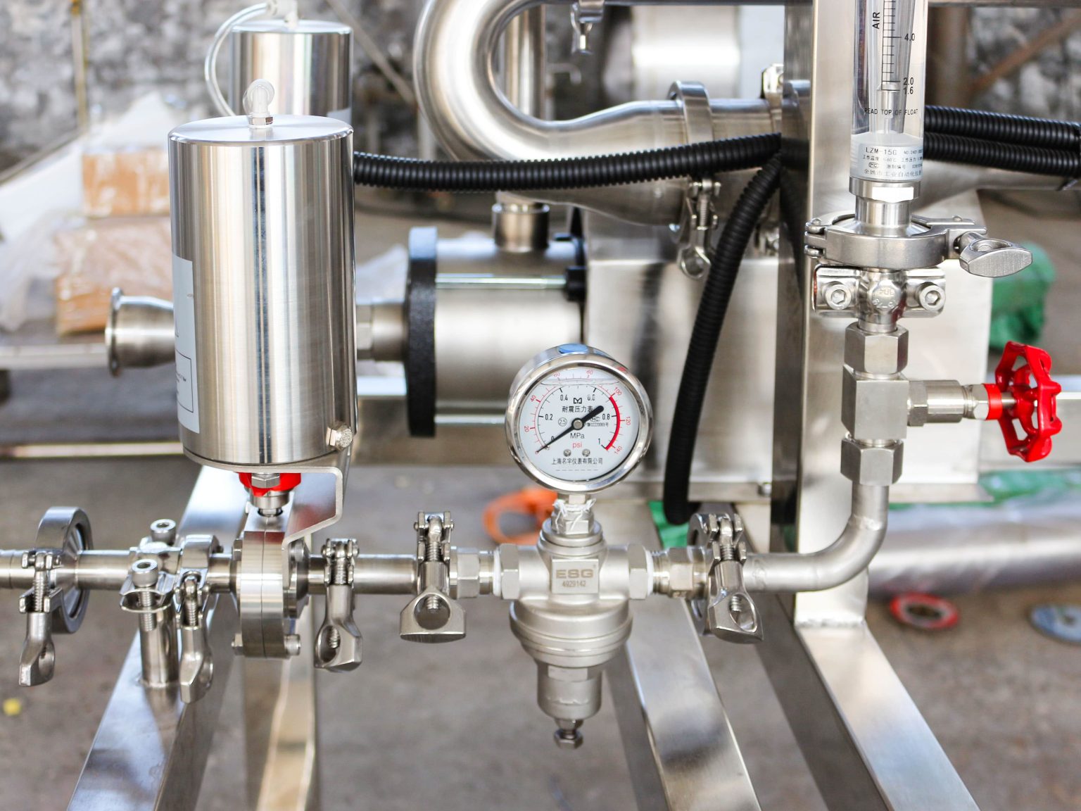 Inline Carbonation System