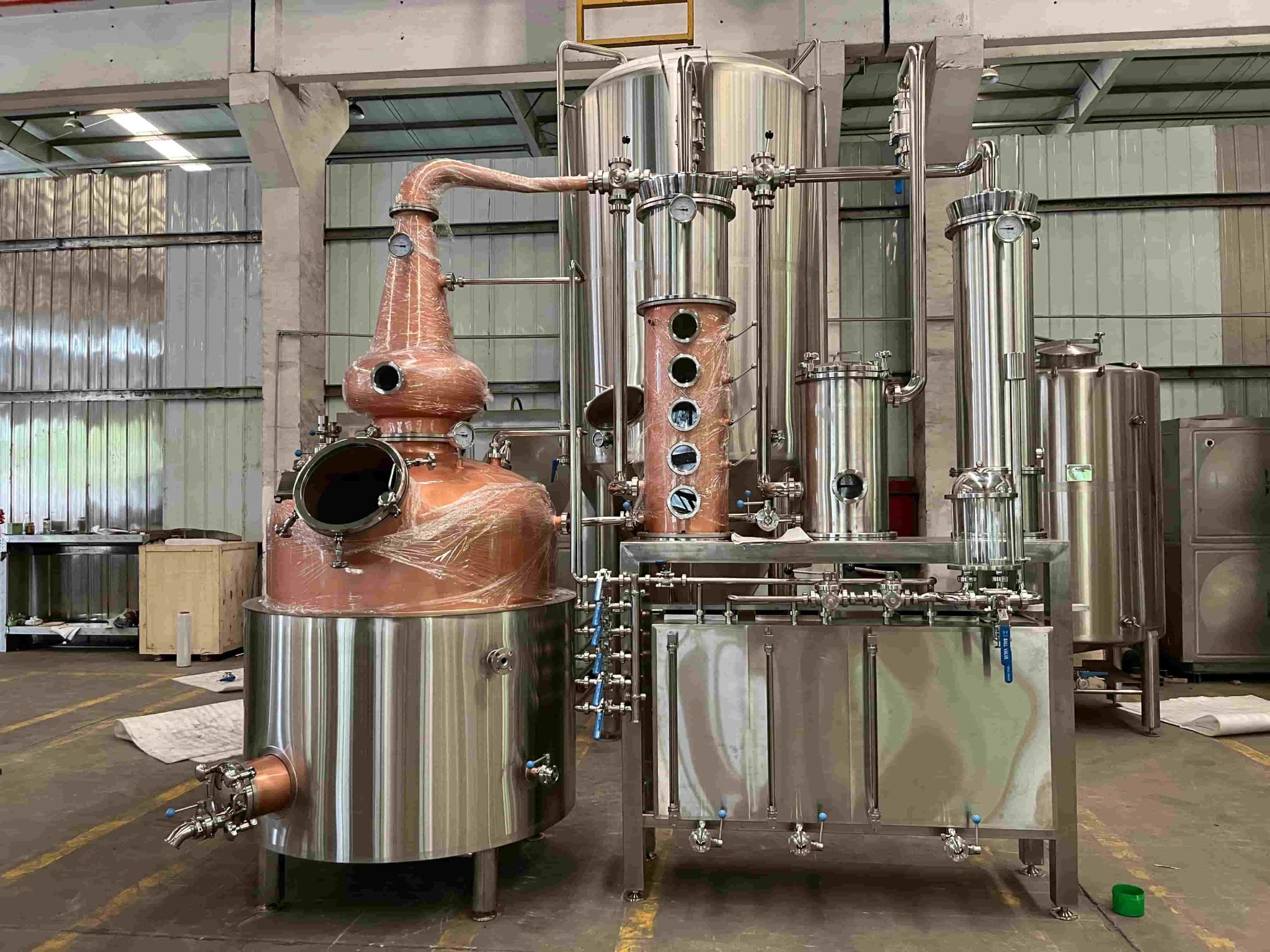 Alcohol Distillation Plant Manufacturers|Industrial Distillation ...