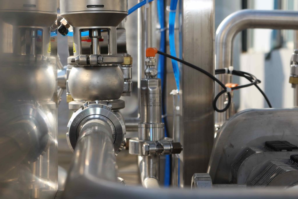 pasteurization system for juice
