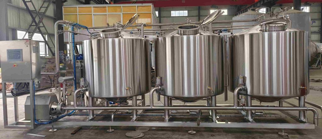CIP pasteurizer