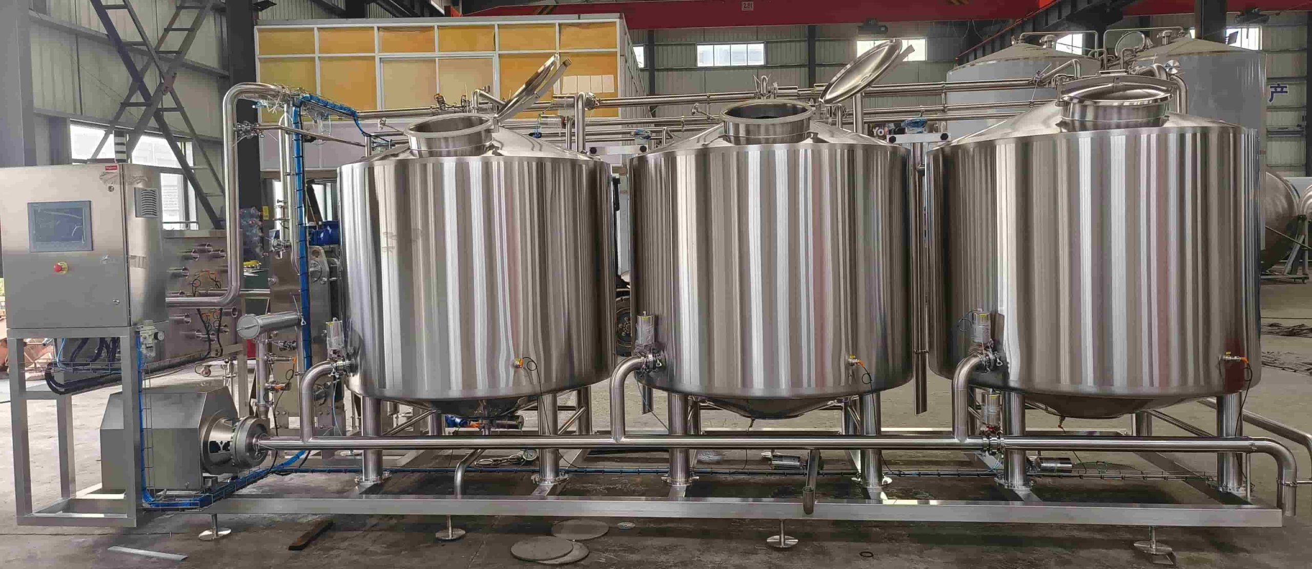 CIP pasteurizer