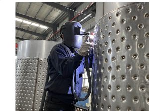 industrial jacketed tanks