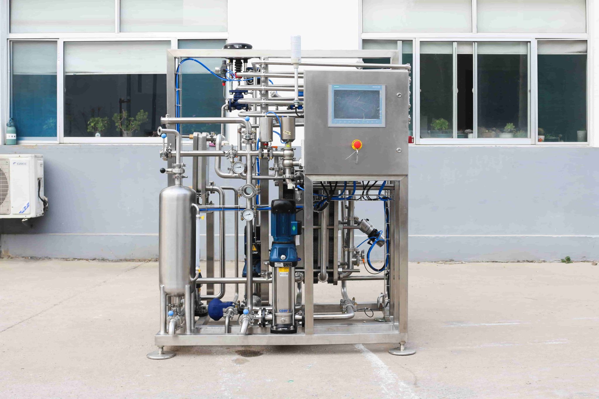 Flash pasteurization system for Beer & Beverages|90-92% Heat Recovery