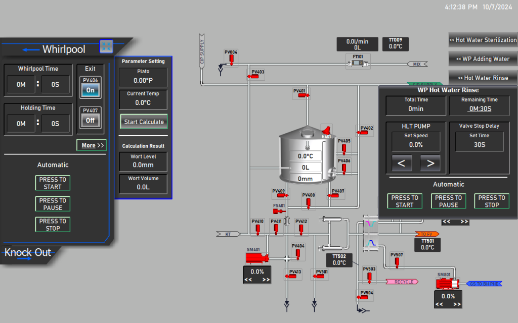 SKE control system