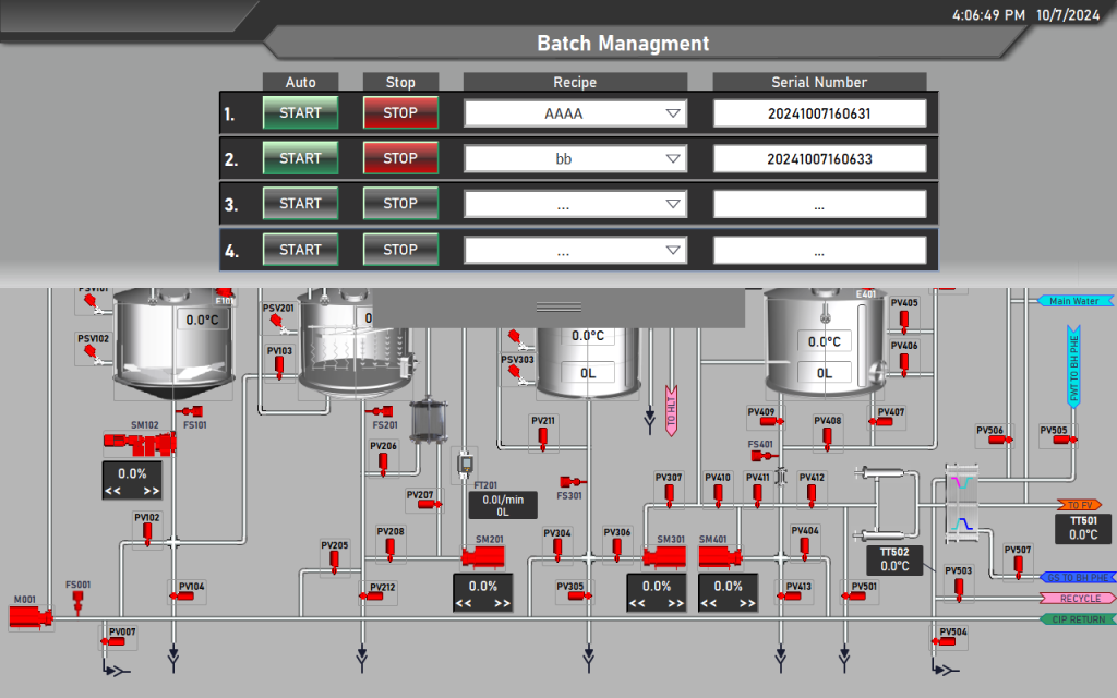 SKE control system