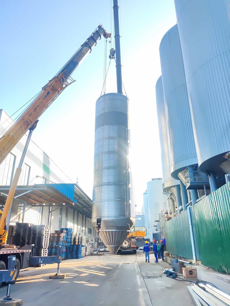 ske brewery Equipment Construction Site