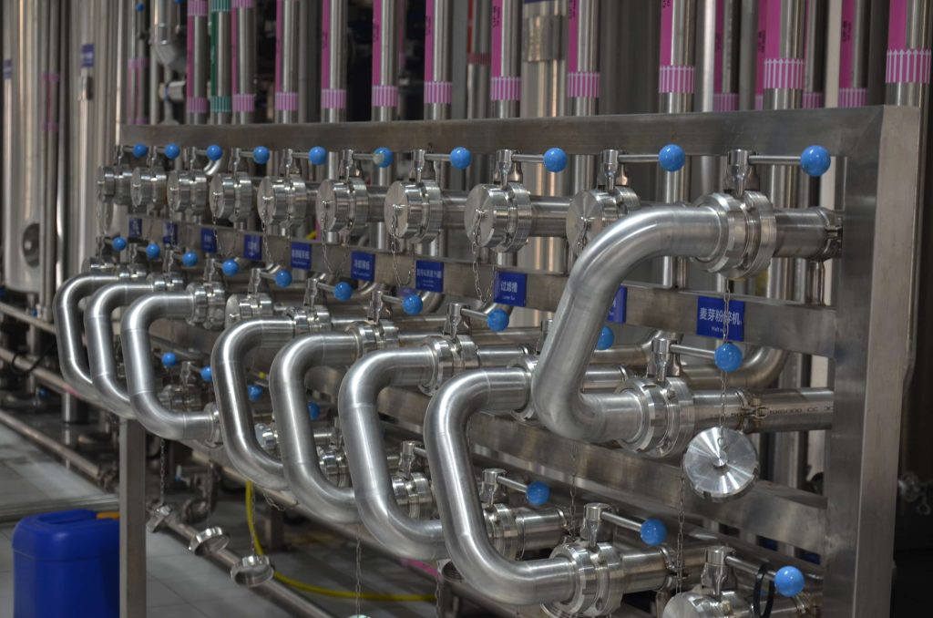 ske brewery equipment pipeline