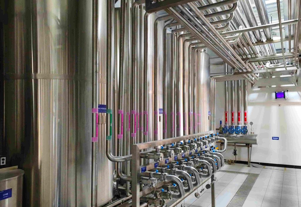ske brewery equipment pipeline