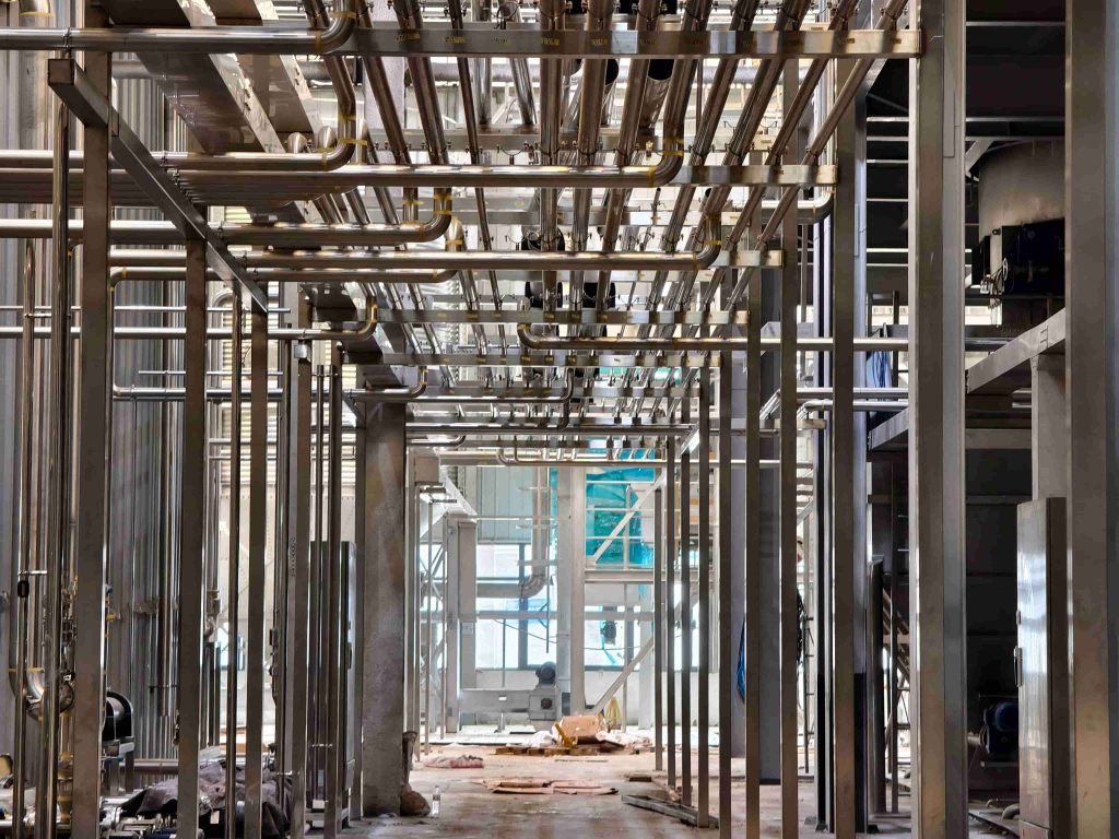 ske brewery equipment pipeline