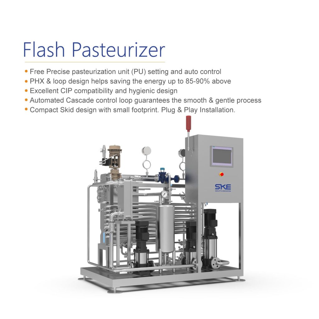 SKE Flash-Pasteurizer