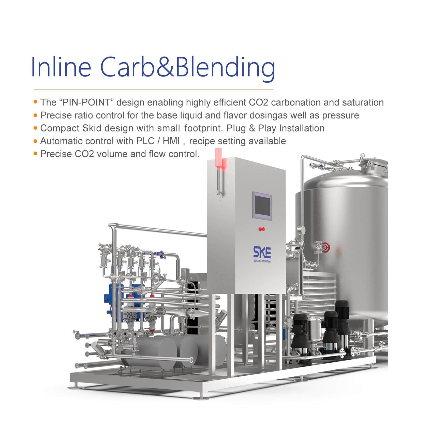 SKE Inline-Carb&Blending