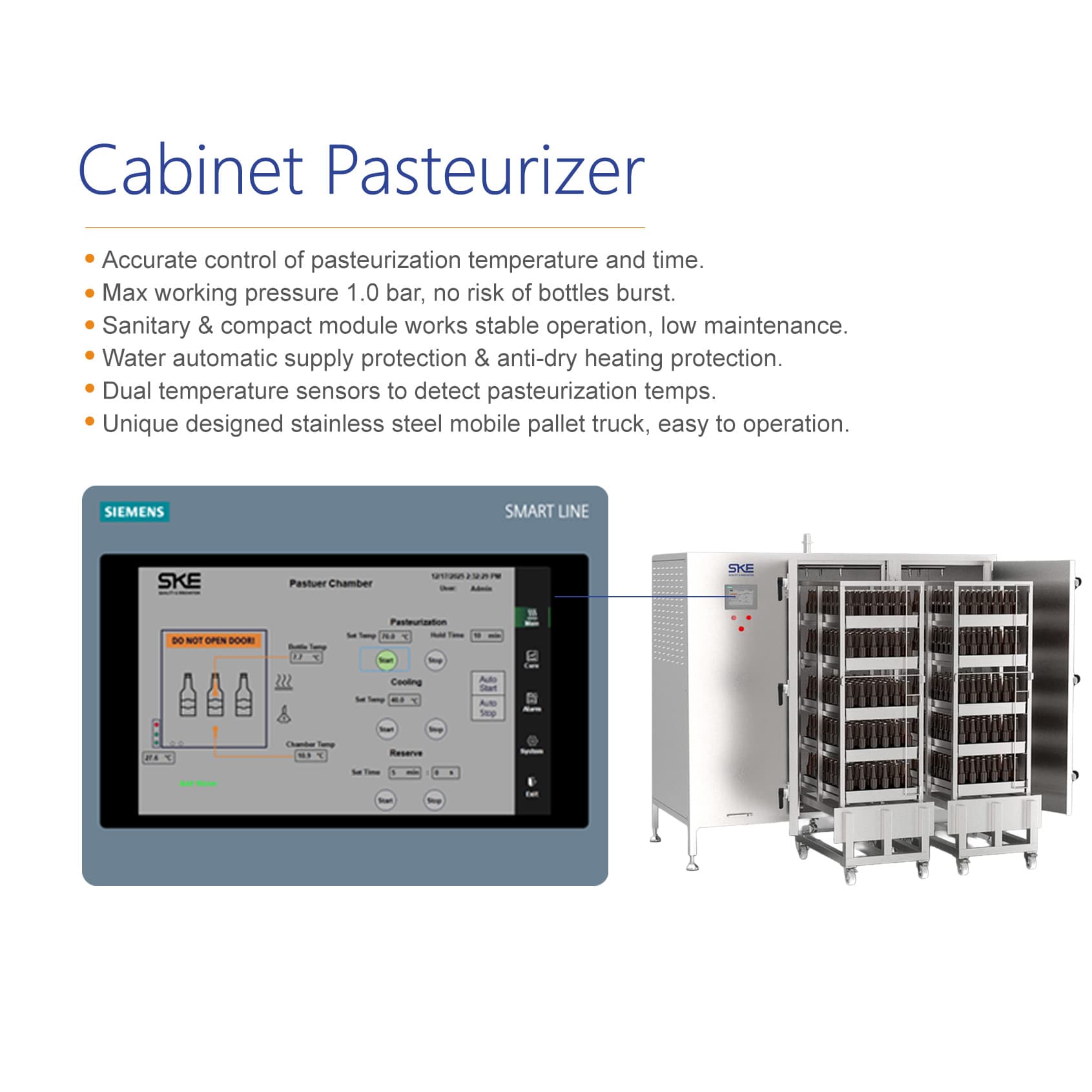 SKE Pasteurizer-Cabinet