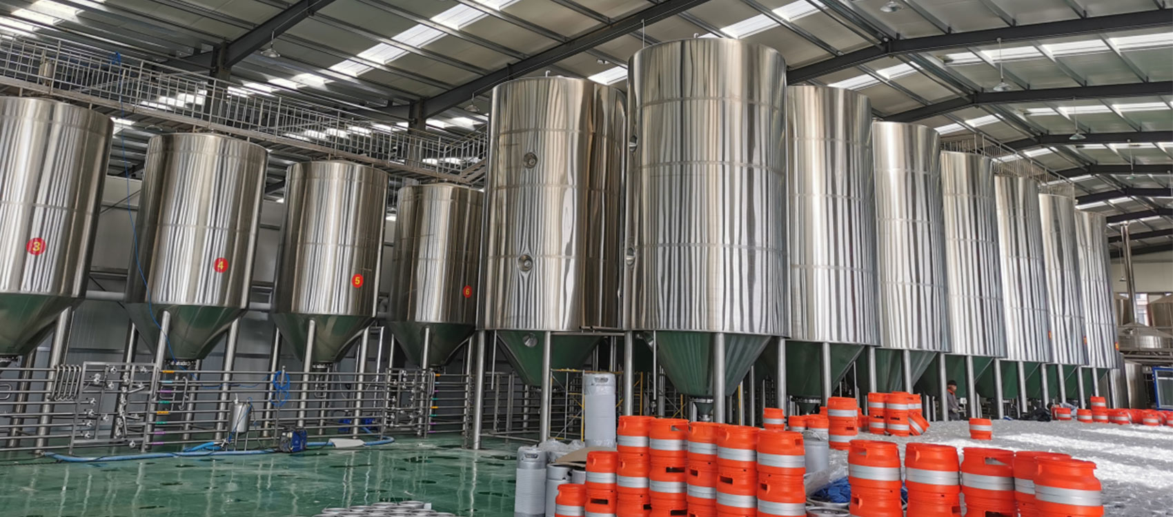 Beer Fermentation Tanks