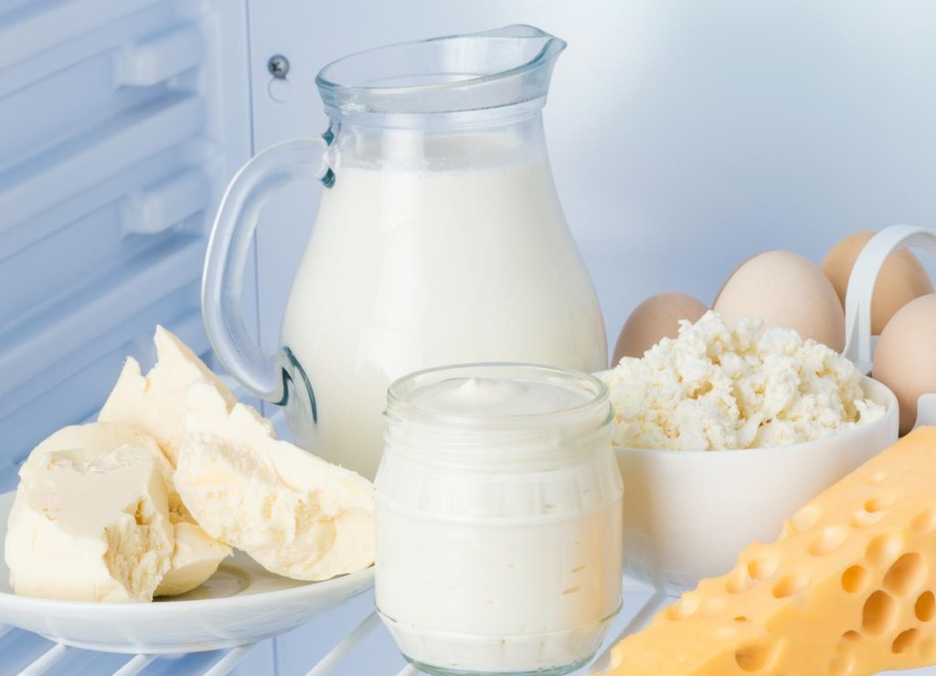 Eggs and milk