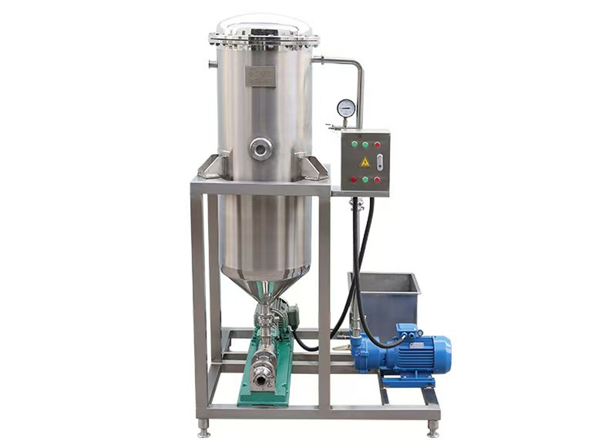 SKE vacuum degassing system for brewery water treatment